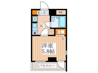 間取図 クレストハイム