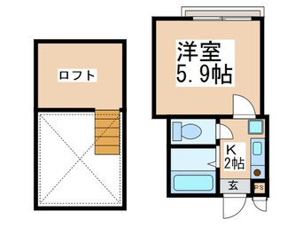 間取図 メリベール