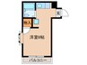 セソールハイツ 1Rの間取り
