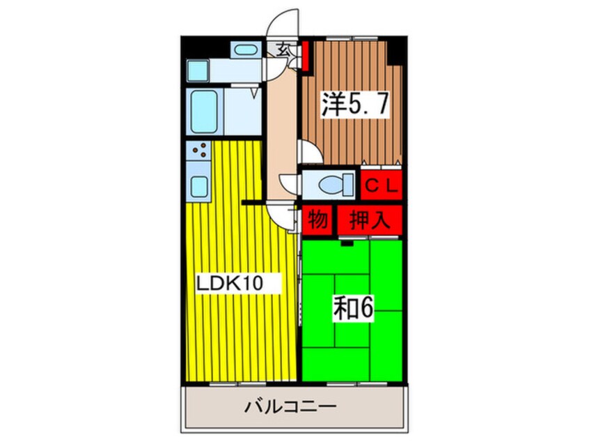 間取図 サンシャイン東浦和