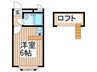 ﾍﾞﾙﾋﾟｱ上本郷第1 1Rの間取り