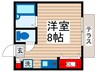 パラド－ル 1Rの間取り