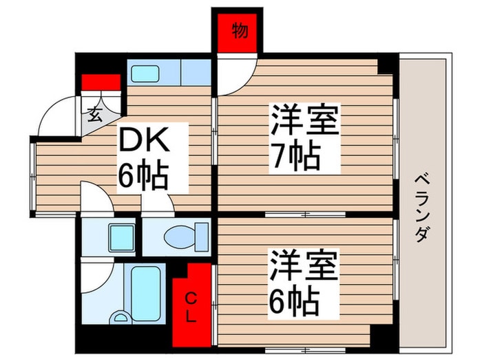 間取り図 ニューパレス馬橋