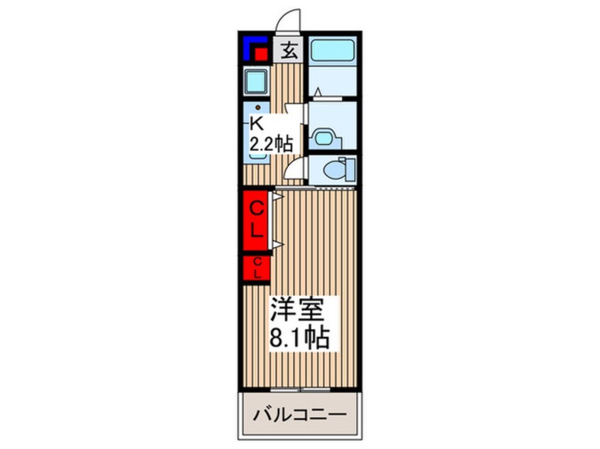 間取図 リブリ・FELICE　新所沢