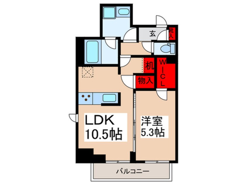 間取図 グランパセオ浅草橋Ⅱ