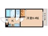 リリックコート金町 1Kの間取り