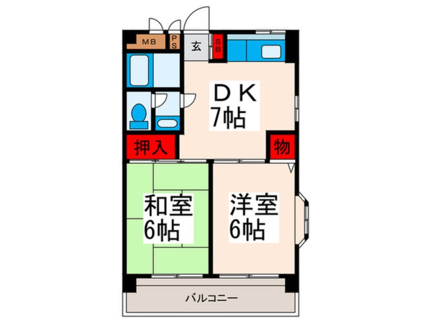 間取図 ハイツ・ノヴァ