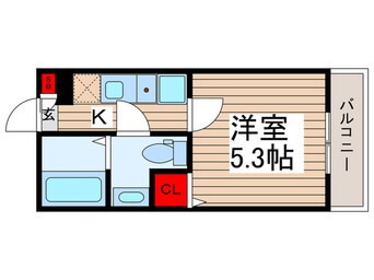 間取図 MELDIA梅島Ⅲ