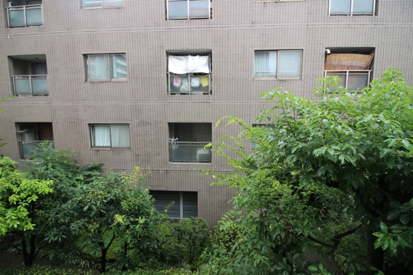 室内からの展望 シャルレ早稲田