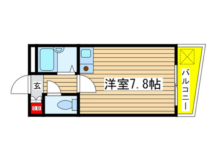 間取図 橋村ﾋﾞﾙ(301)(302)(303)(305)