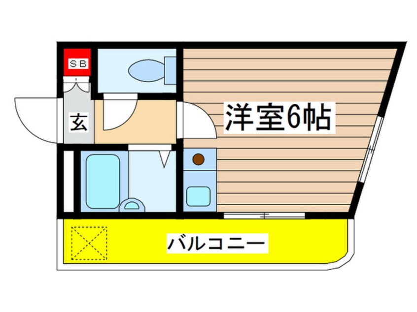 間取図 橋村ﾋﾞﾙ(301)(302)(303)(305)