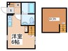 セラフィム大倉山 1Rの間取り