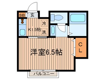 間取図 エスポワール北沢