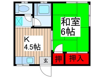 間取図 荒川ハイツ