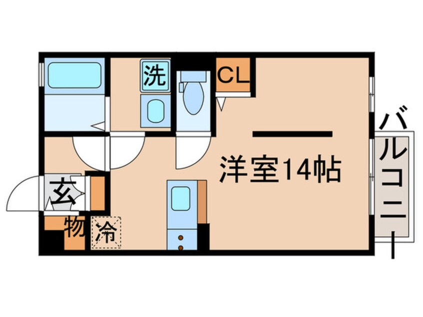 間取図 リ－テリア南水元