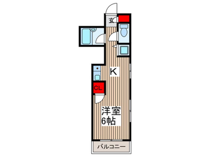 間取図 クレールメゾン