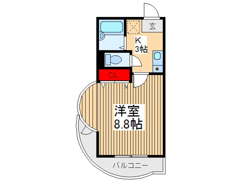 間取図 ブランドール