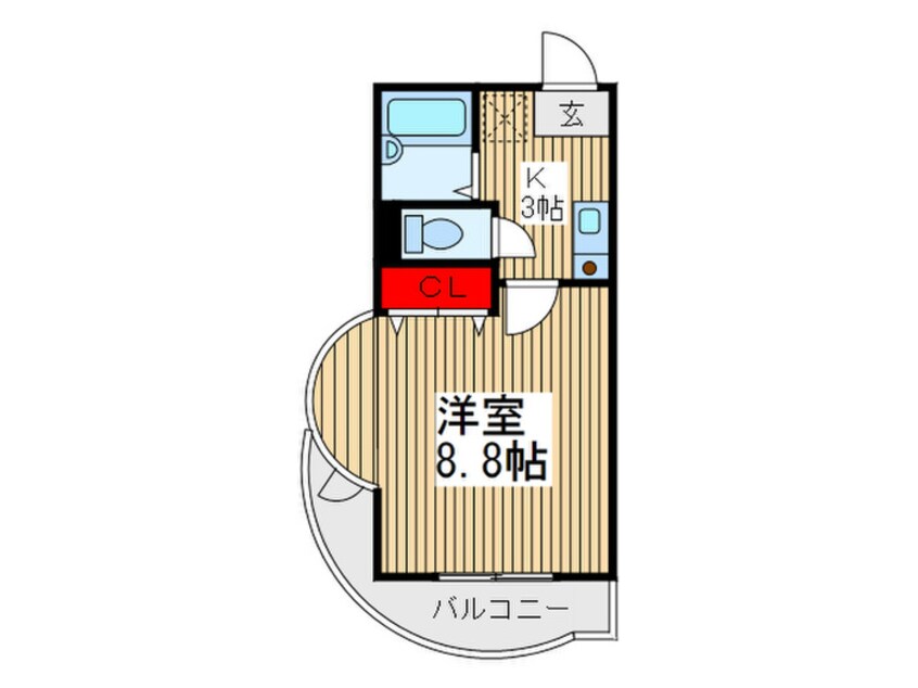 間取図 ブランドール