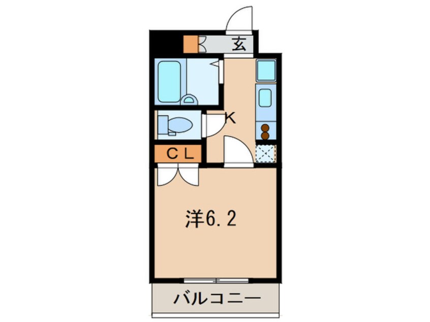 間取図 コンフォリア芝浦キャナル