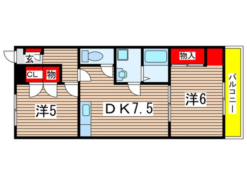 間取図 菊泉ビル