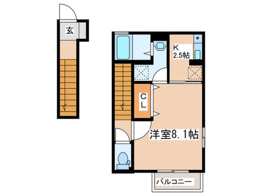 間取図 ベルウッド参番館