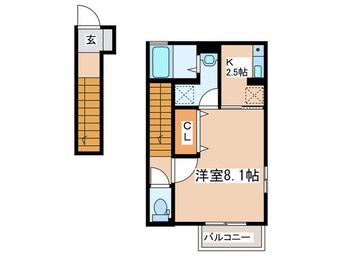 間取図 ベルウッド参番館