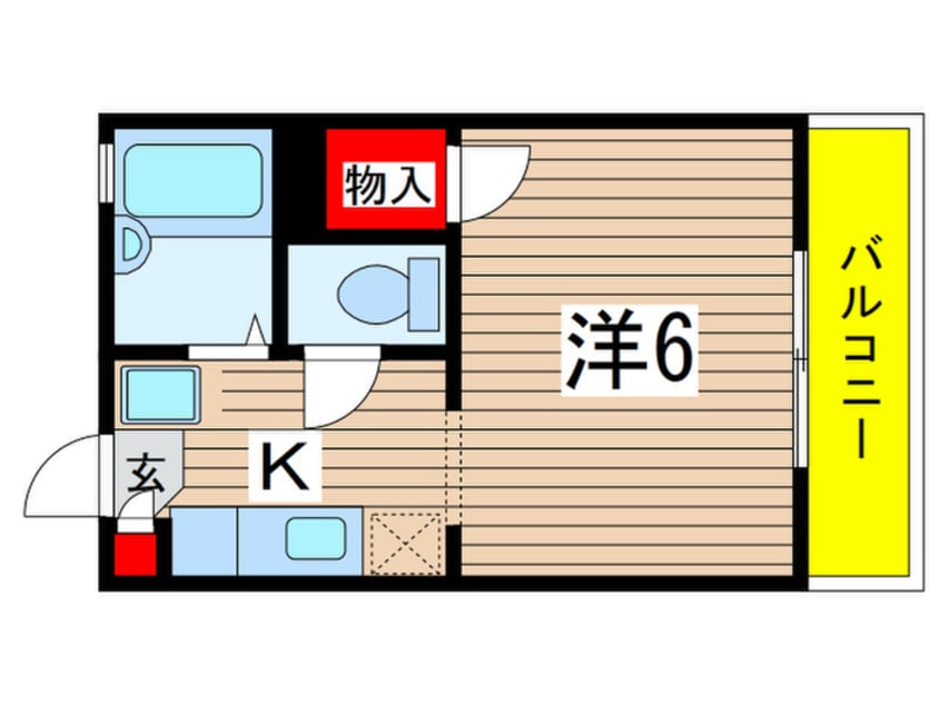 間取図 安藤第三ハイツ