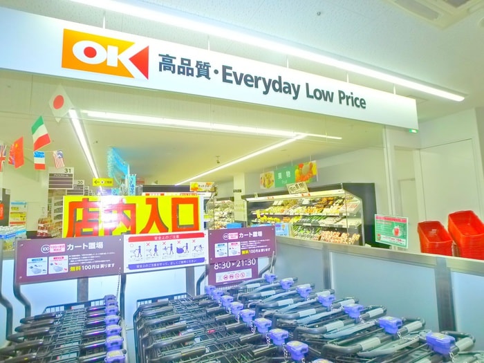 オーケーストア(スーパー)まで650m エレガンツァフィオ－レⅡ