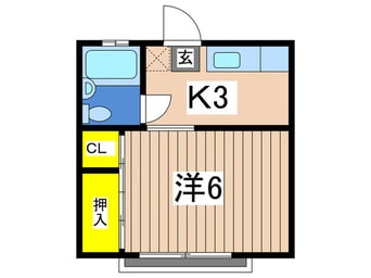 間取図 マリンハイツⅠ