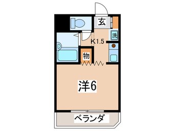 間取図 グリーンハイム矢沢