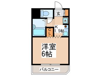 間取図 グリーンハイム矢沢