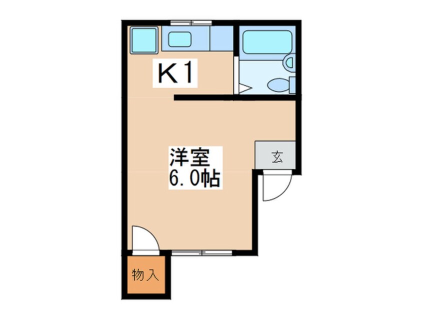 間取図 北里タウンハイツ