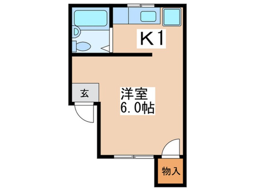 間取図 北里タウンハイツ