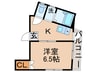 金町シティマンション 1Kの間取り