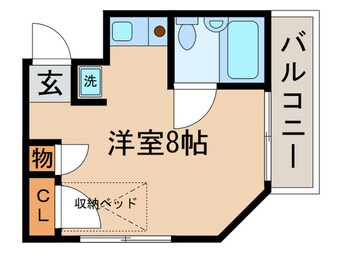 間取図 ダイアパレス尻手第２（２１０）