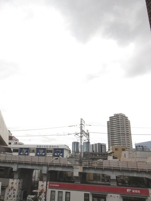 室内からの展望 寺澤大阪屋マンション