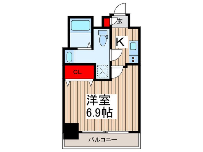 間取図 アルファコート蕨７