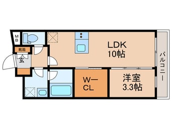 間取図 ベルシードステアー西早稲田