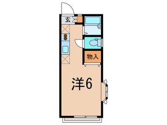間取図 ピュア・フラット