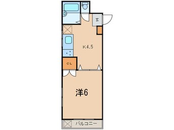 間取図 メゾンクボタ