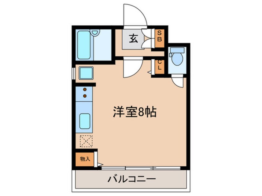 間取図 メゾンクボタ