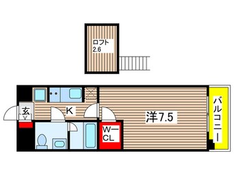 間取図 Ｂｒｉｌｌｉａ ｉｓｔ清澄白河