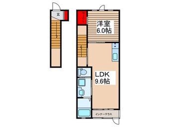 間取図 鶴ヶ島市富士見４丁目新築工事Ｂ