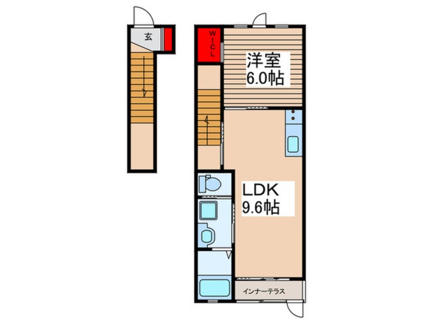 間取図 鶴ヶ島市富士見４丁目新築工事Ｂ