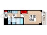 S-RESIDENCE行徳aile 1Kの間取り
