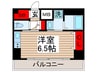 S-RESIDENCE行徳aile 1Rの間取り