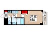 S-RESIDENCE行徳aile 1Kの間取り
