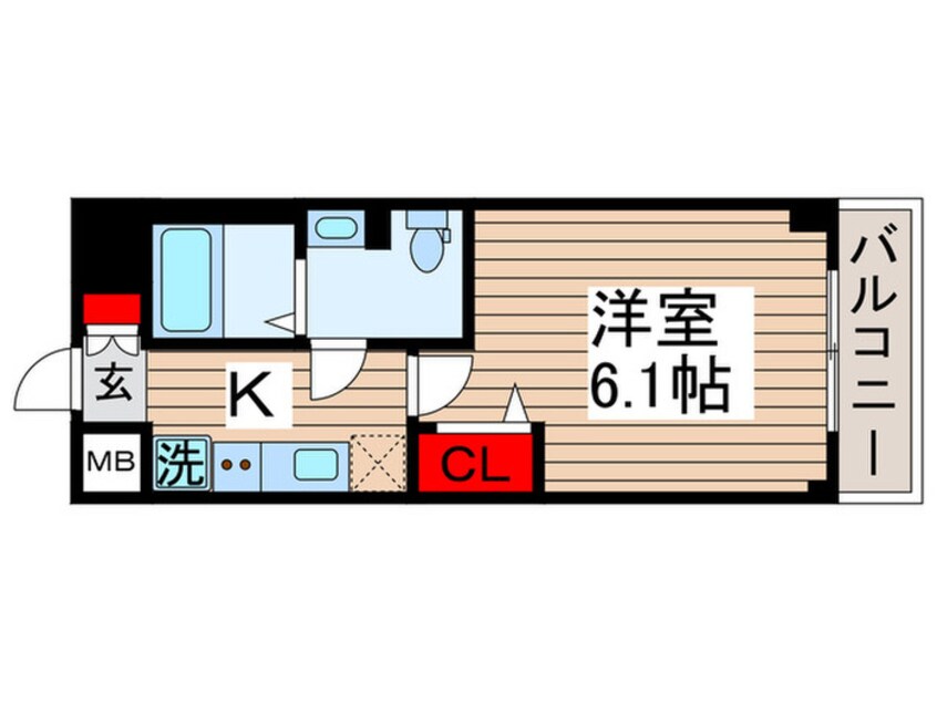 間取図 S-RESIDENCE行徳aile