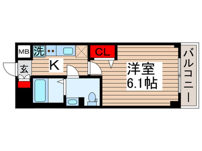 間取図 S-RESIDENCE行徳aile