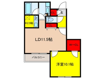 間取図 ロイジェント銀座